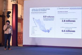 Claudia Sheinbaum presenta el Plan Nacional de Vivienda