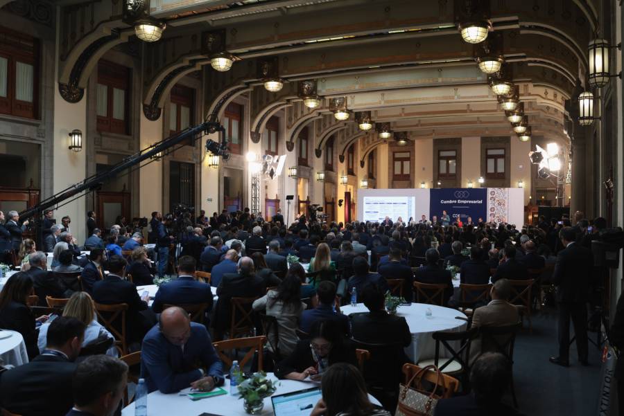 En el Ceo Dialogue, en Palacio Nacional, se acordó una inversión de más de 20 mmd en México