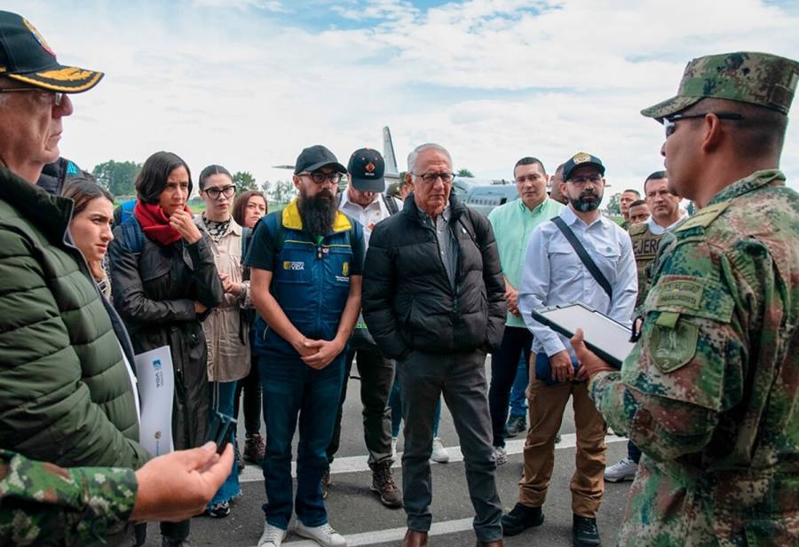 Colombia presenta oferta institucional a las comunidades de El Plateado, Cauca