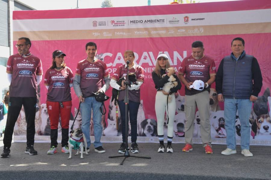 Caravana Por el Bienestar Animal llega a Toluca; Otorga servicios y atención médica gratuita para mascotas