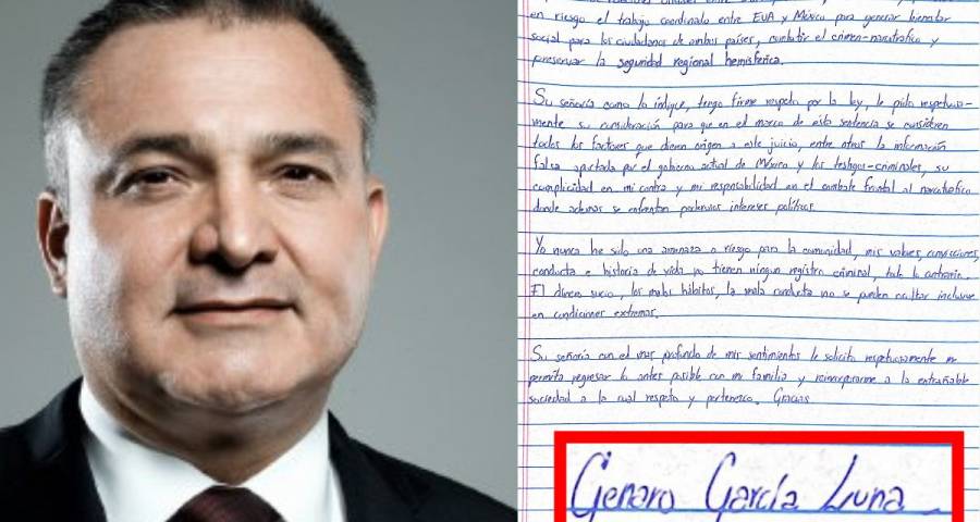 Genaro García Luna apela a la justicia antes de su sentencia