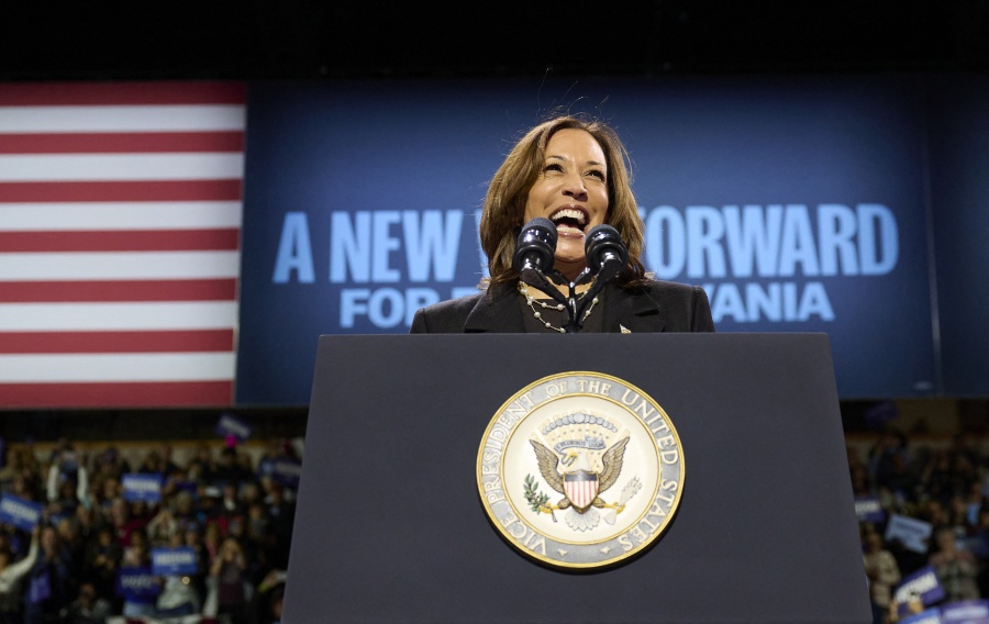 Harris dice que Trump es 