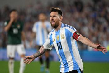 Argentina arrasa a Bolivia en nuevo show de Messi