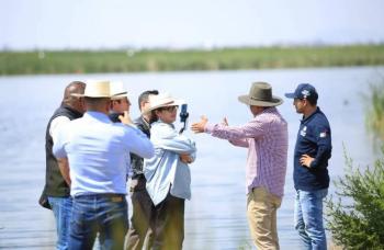 Azucena Cisneros promueve parque ecol&oacute;gico para rescate h&iacute;drico y ambiental en El Caracol