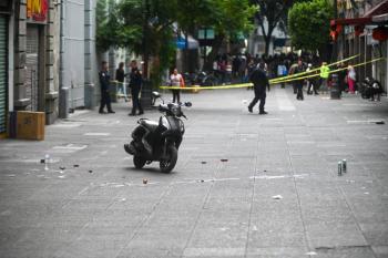 Suman dos muertos por ataque contra Diana S&aacute;nchez Barrios en el Centro Hist&oacute;rico