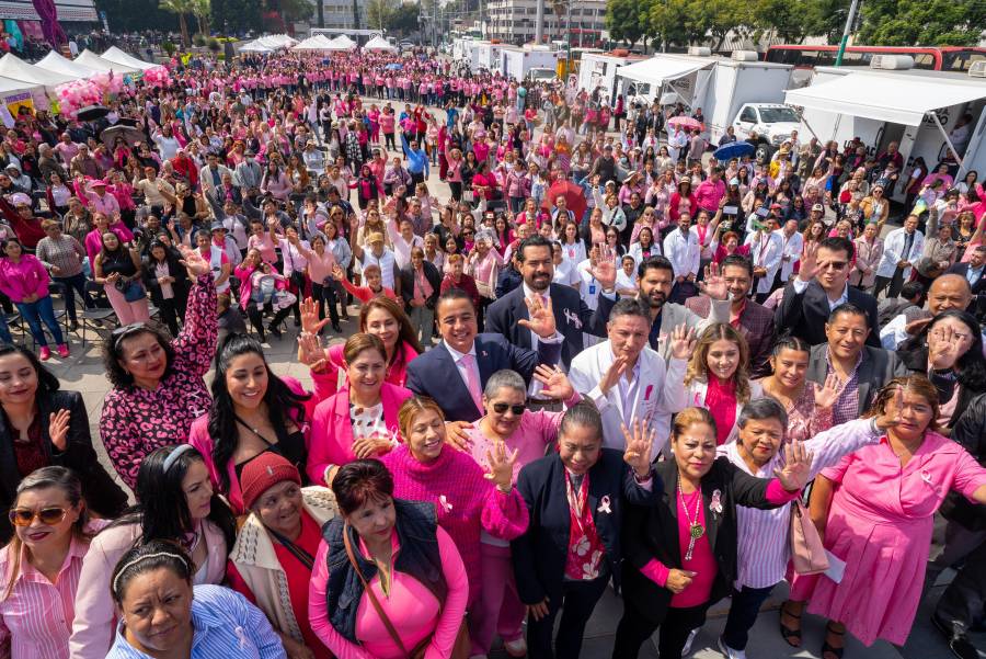 Janecarlo Lozano anuncia clínica en Cuautepec y dirección de Salud en el marco de la lucha contra el Cáncer de mama