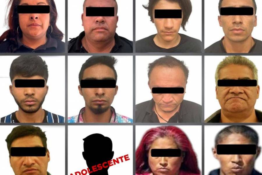 Detienen a 12 integrantes de c&eacute;lulas delictivas que operaban en cuatro municipios de la entidad