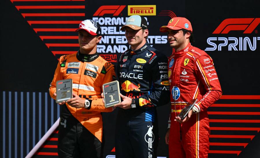 Verstappen regresa a la senda del triunfo y se lleva la carrera sprint en el GP de EEUU