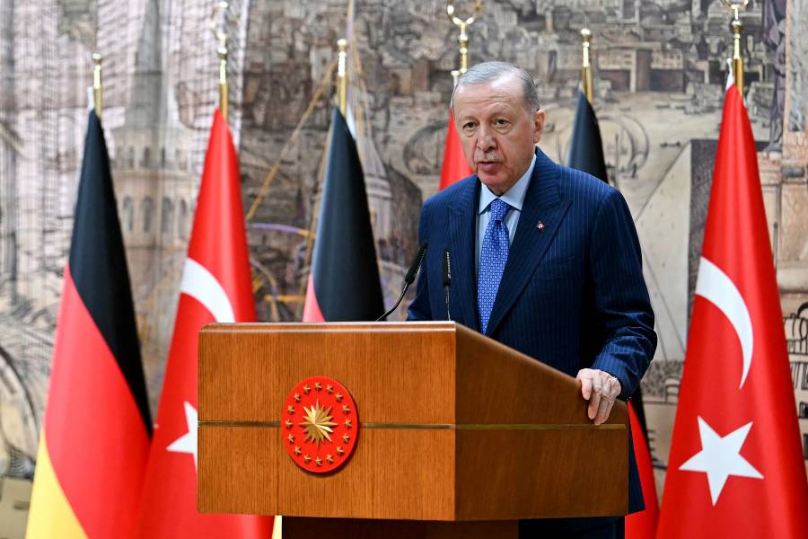 Desacuerdos sobre Oriente Medio durante la visita de Scholz a Turqu&iacute;a