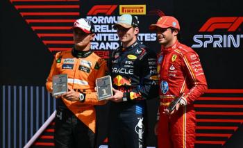 Verstappen regresa a la senda del triunfo y se lleva la carrera sprint en el GP de EEUU