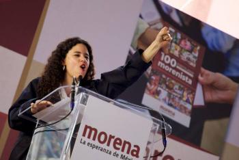 Morena volver&aacute; a usar t&oacute;mbolas para asignar candidaturas plurinominales, anuncia Luisa Mar&iacute;a Alcalde