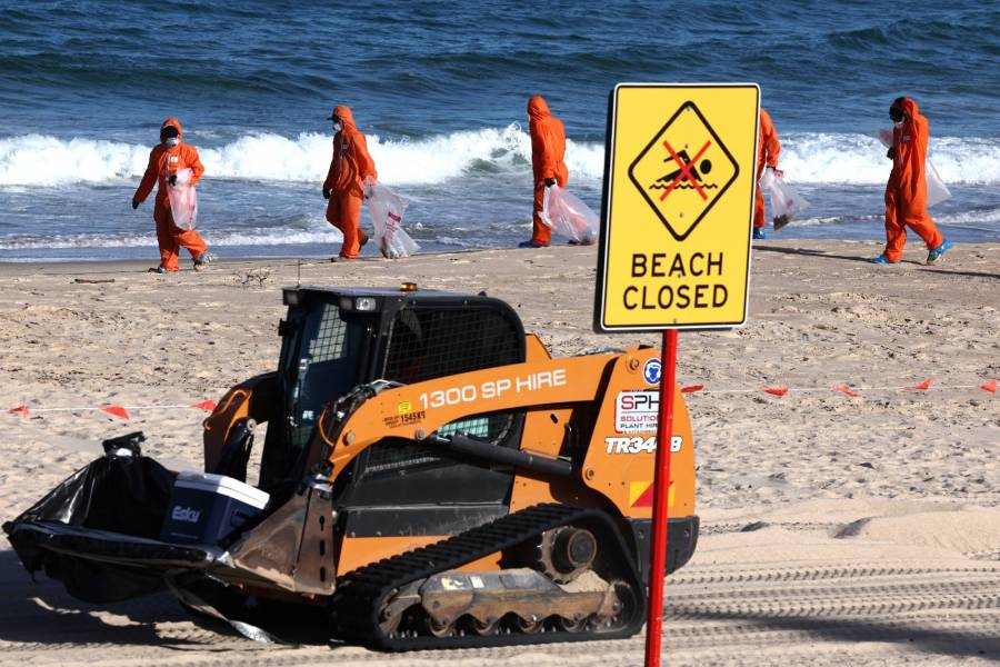 Cerradas decenas de playas en Australia por bolas de alquitrán