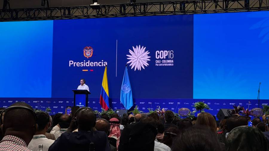 Presidente Petro insisti&oacute; ante la COP16 en la necesidad de canjear deuda por acci&oacute;n clim&aacute;tica