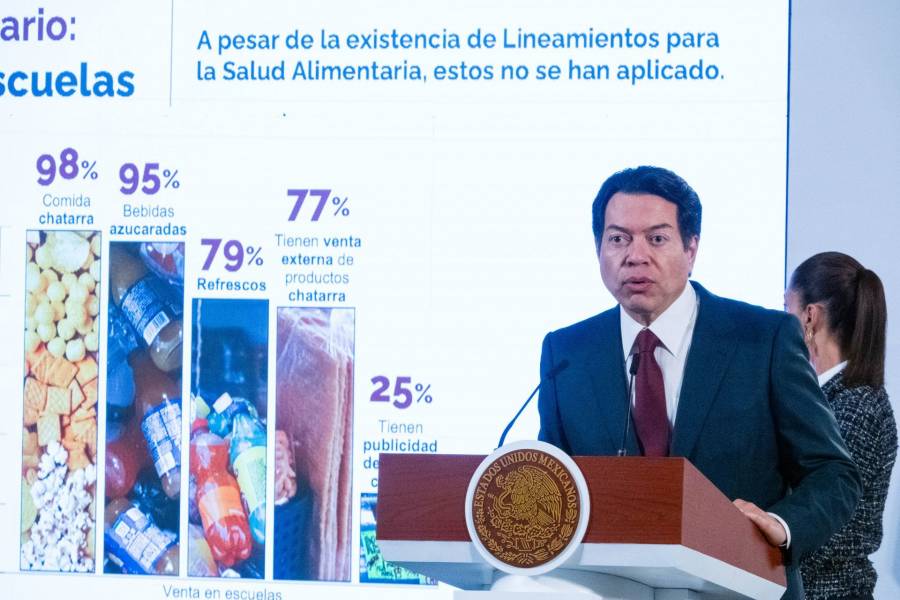 México refuerza batalla contra la comida chatarra: prohibirán su venta en escuelas a partir de marzo