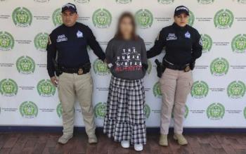 Detienen en Colombia a mexicana vinculada a robos internacionales de joyerías