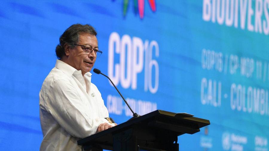 Presidente Petro insisti&oacute; ante la COP16 en la necesidad de canjear deuda por acci&oacute;n clim&aacute;tica