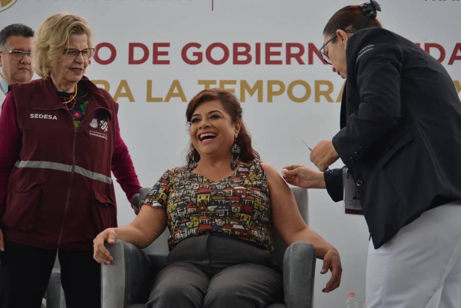 Inaugura Clara Brugada Jornada de Vacunación para la temporada invernal