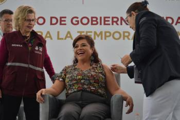 Inaugura Clara Brugada Jornada de Vacunaci&oacute;n para la temporada invernal
