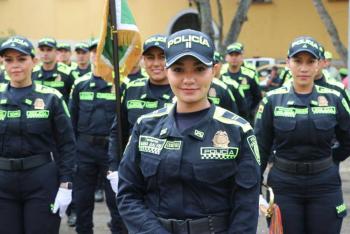 Mujeres de la Polic&iacute;a Nacional destacan en la lucha contra el delito en Pereira
