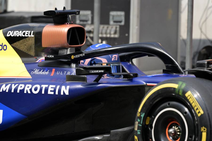 Albon sufre accidente en las prácticas del Gran Premio de México y apunta a Ferrari por el mantenimiento