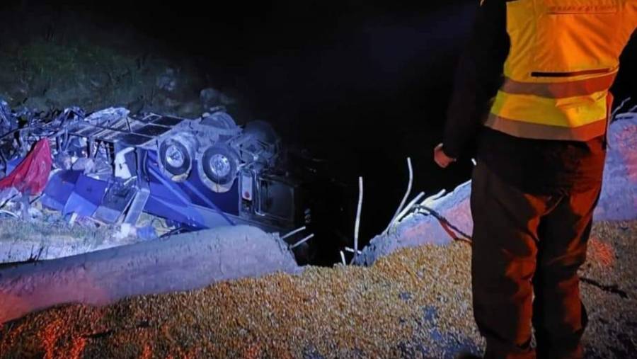 Trágico accidente en autopista Osiris Deja 24 muertos y varios heridos