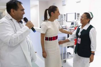 Inauguran el Hospital General Santa Rosal&iacute;a y lanzan el programa “M&eacute;dicas y M&eacute;dicos del Bienestar”