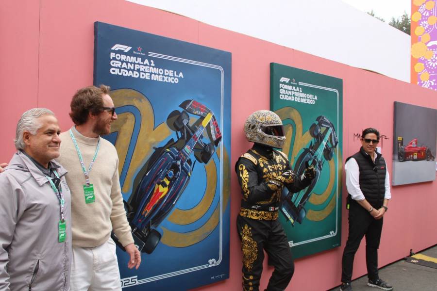 Presentan posters oficiales para el d&eacute;cimo aniversario del GP de M&eacute;xico