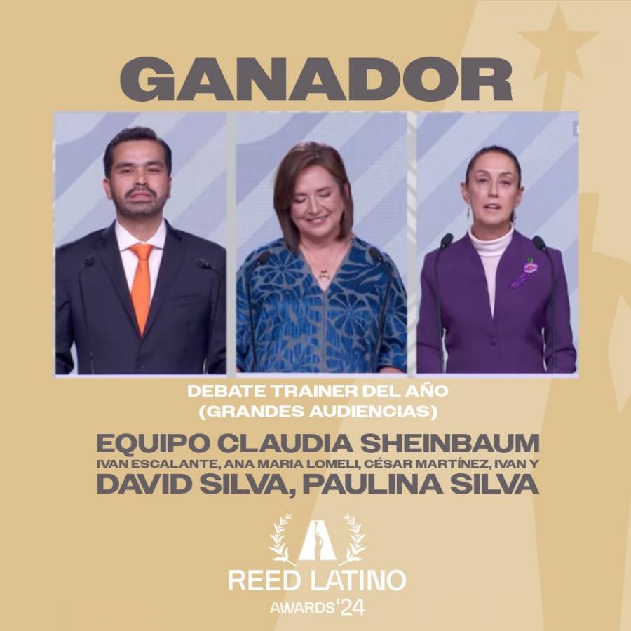 Dan premio a Sheinbaum por su Campaña Presidencial del 2024