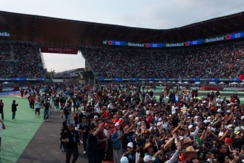 El Gran Premio de M&eacute;xico, un im&aacute;n para celebridades y figuras del entretenimiento