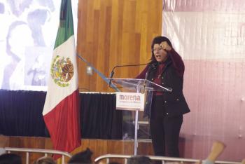 Los logros de la 4T no han sido f&aacute;ciles: Mariela Guti&eacute;rrez