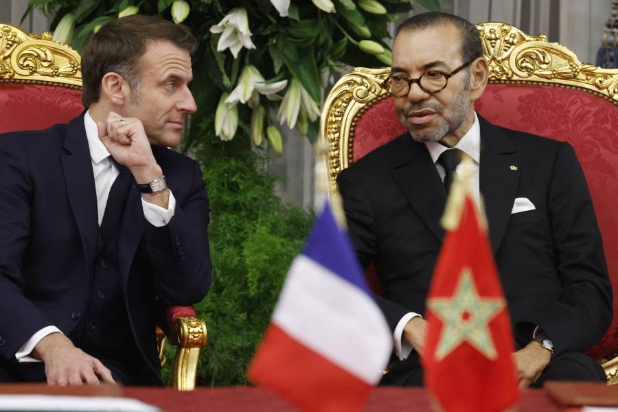 Macron acogió con pompa en Marruecos varios miles de millones de euros en acuerdos para sellar la reconciliación