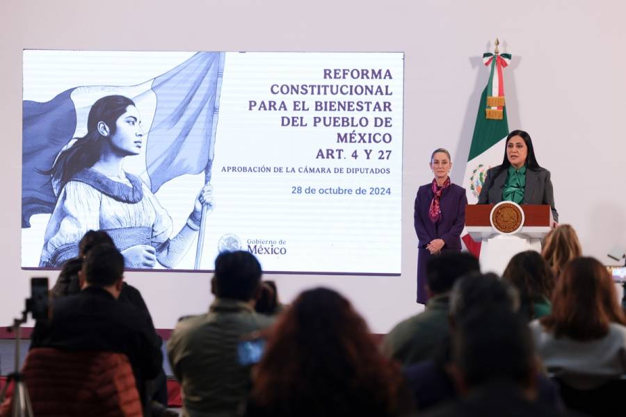 Ariadna Montiel informa sobre avances de programas sociales que serán constitucionales