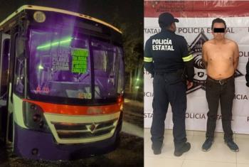 Detienen a chofer que atropelló a ciclista en Toluca