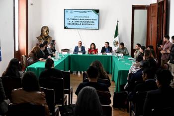 Legisladores capitalinos impulsan la Agenda 2030 en conversatorio para promover el desarrollo sostenible