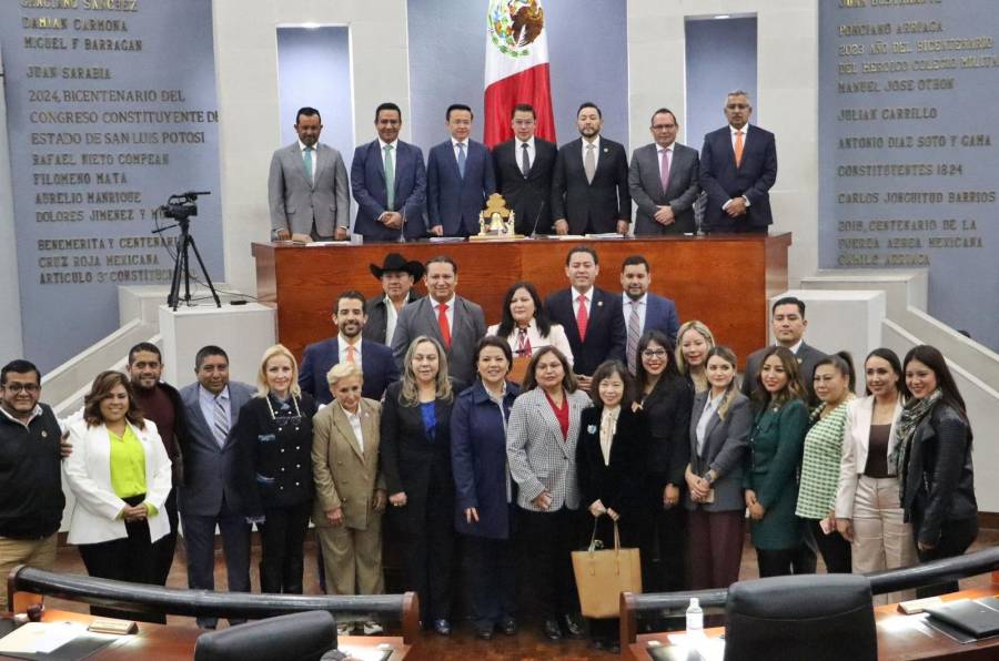 Congreso de SLP fortalece lazos diplomáticos con China