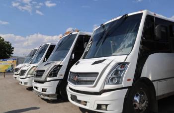 Inicia el Gobierno programa de modernizaci&oacute;n del transporte de personal en San Luis Potos&iacute;