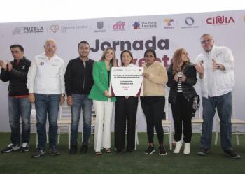 Con “Jornada Incluyente”, SEDIF refrenda cercan&iacute;a con poblaci&oacute;n vulnerable de Huejotzingo