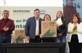 Familias de SDGS reciben ayuda del programa de seguridad alimentaria