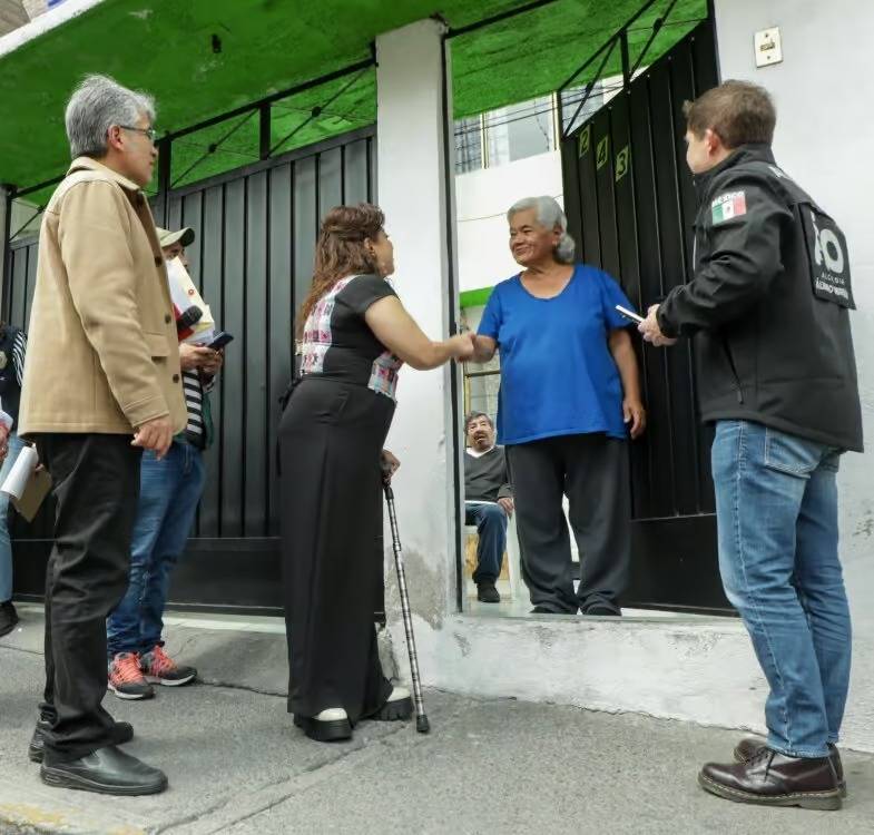 Clara Brugada refuerza la conexión con la ciudadanía a través de “Gobierno Casa por Casa” en Álvaro Obregón