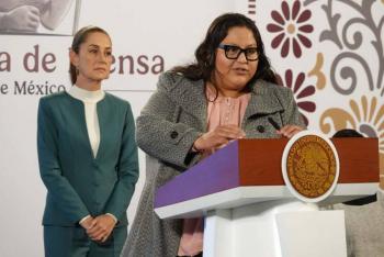 Sheinbaum reconoce labor de Citlalli Hern&aacute;ndez en caso de ni&ntilde;a acusada por aborto
