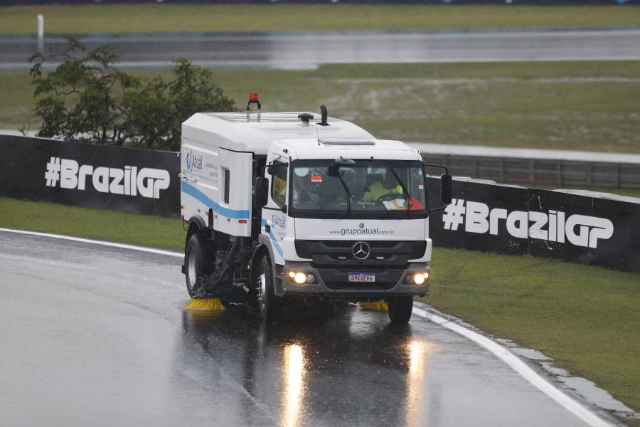 Clasificación del GP de F1 de Brasil atrasada por fuertes lluvias