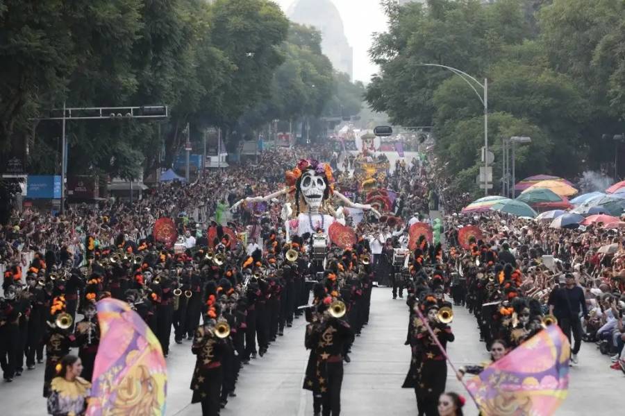 Desfile de Día de Muertos 2024 reúne a más de un millón de personas en CDMX