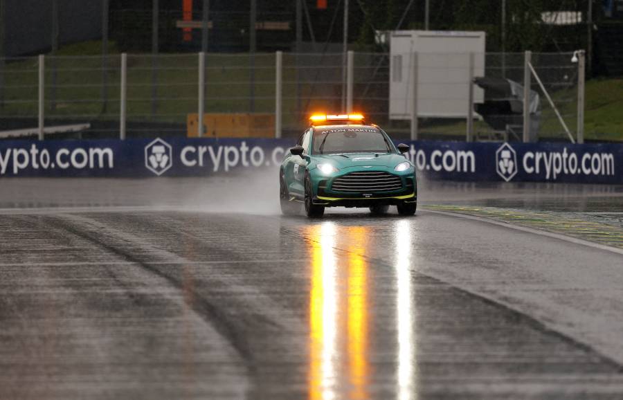 Aplazan para este domingo la clasificación del GP de Brasil tras fuertes lluvias