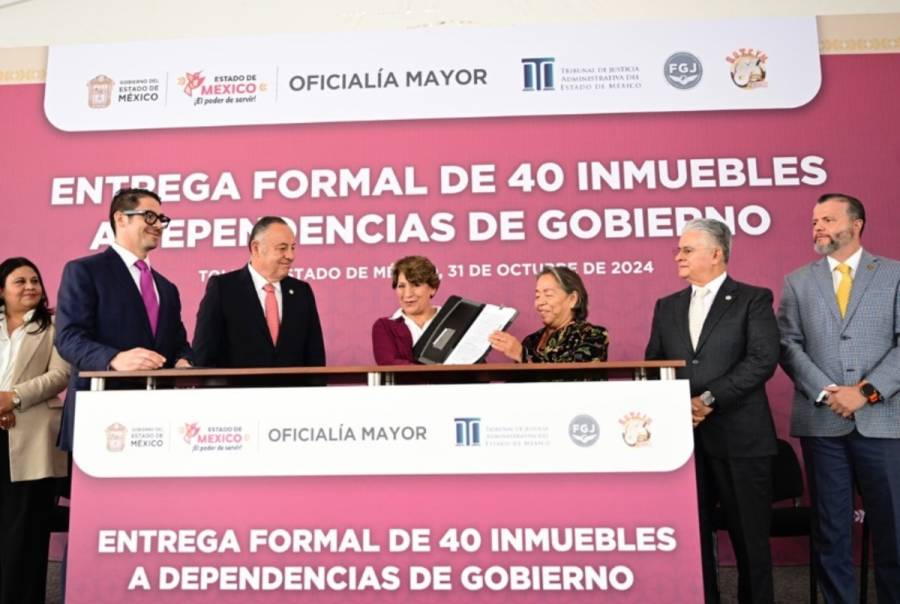 Rescata gobierno del Edomex 40 inmuebles, tenían más de 35 de abandono