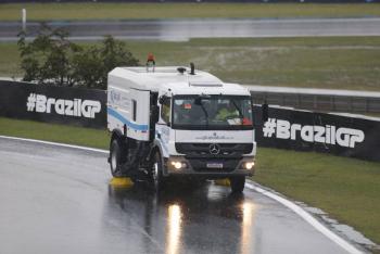 Clasificaci&oacute;n del GP de F1 de Brasil atrasada por fuertes lluvias