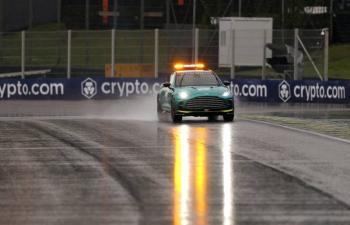 Aplazan para este domingo la clasificaci&oacute;n del GP de Brasil tras fuertes lluvias