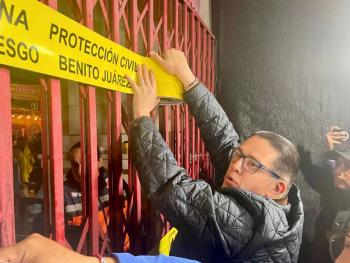 Se mantiene suspensi&oacute;n de actividades en el Estadio Azul: Alcald&iacute;a Benito Ju&aacute;rez