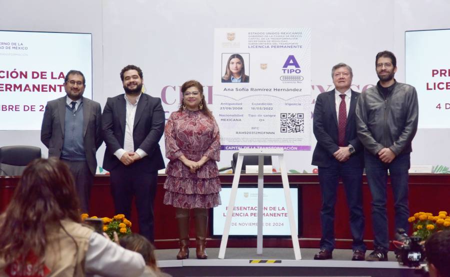 Expedición de licencia para conducir permanente será a partir del 16 de noviembre