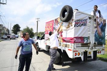 Contin&uacute;a segunda jornada “Limpiemos Nuestro Edomex” con retiro de m&aacute;s de 2 mil llantas de las calles