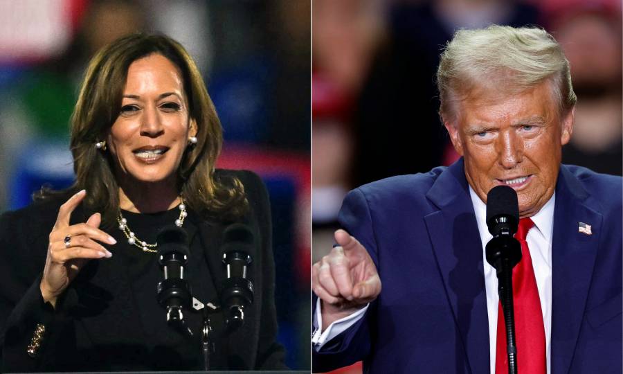 Trump suma 99 votos electorales y Harris 27, según medios de EEUU